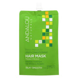 Andalou Naturals Silky Smooth Hair Mask -exotic Marula Oil - Case Of 6 - 1.5 Fl Oz