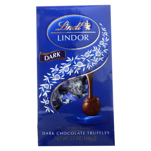 Lindt - Truffles Dark Chocolate Bag - Case Of 6-5.1 Oz