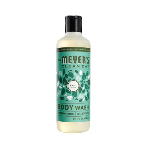 Mrs. Meyer's Clean Day - Body Wash - Basil - Case Of 6 - 16 Fl Oz