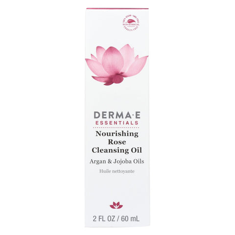 Derma E - Nourishing Cleanser Oil - Rose - 2 Fl Oz.