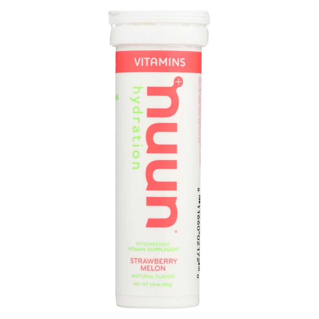 Nuun Hydration Drnk Tab - Strawberry Melon - Case Of 8 - 12 Tab