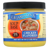 Jamison Soup Base - Chicken - Case Of 6 - 16 Fl Oz