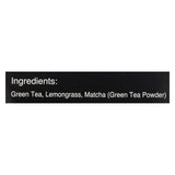 Itoen Green Tea - Matcha - Lemongrass - Case Of 8 - 20 Count