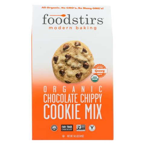 Foodstirs Organic Baking Mix - Chocolate Chippy - Case Of 6 - 14.5 Oz