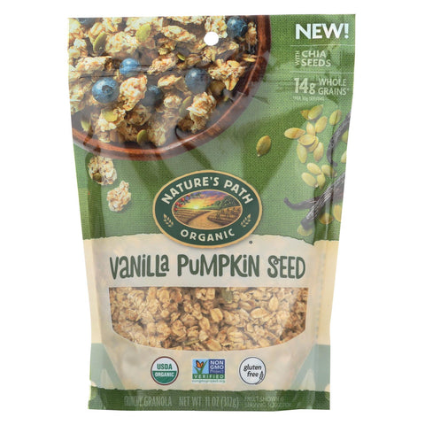 Nature's Path Granola - Organic - Vanilla Pumpkin Seed - Case Of 8 - 11 Oz