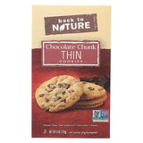 Back To Nature Cookie Thins - Chocolate Chunk - Case Of 6-6 Oz.