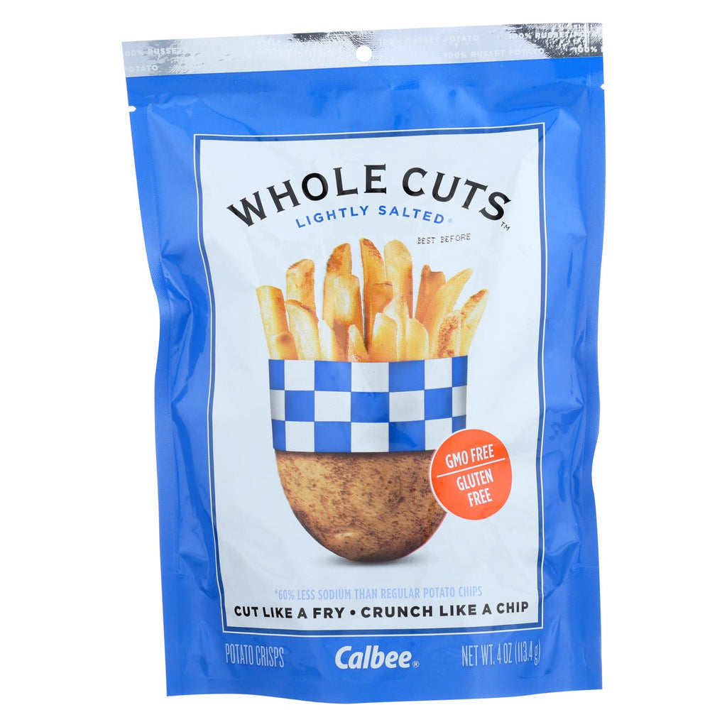 Calbee Snapea Crisp - Whole Cuts - Lightly Salted - Case Of 12 - 4 Oz