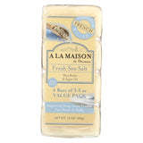 A La Maison - Bar Soap - Fresh Sea Salt - 4-3.5 Oz