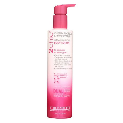 Giovanni Hair Care Products 2chic - Lotion - Cherry Blossom - Rose - 8.5 Fl Oz