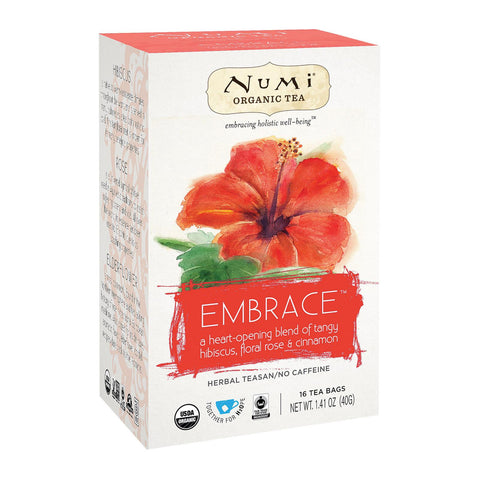 Numi Tea Organic Herb Tea -embrace - Case Of 6 - 16 Count