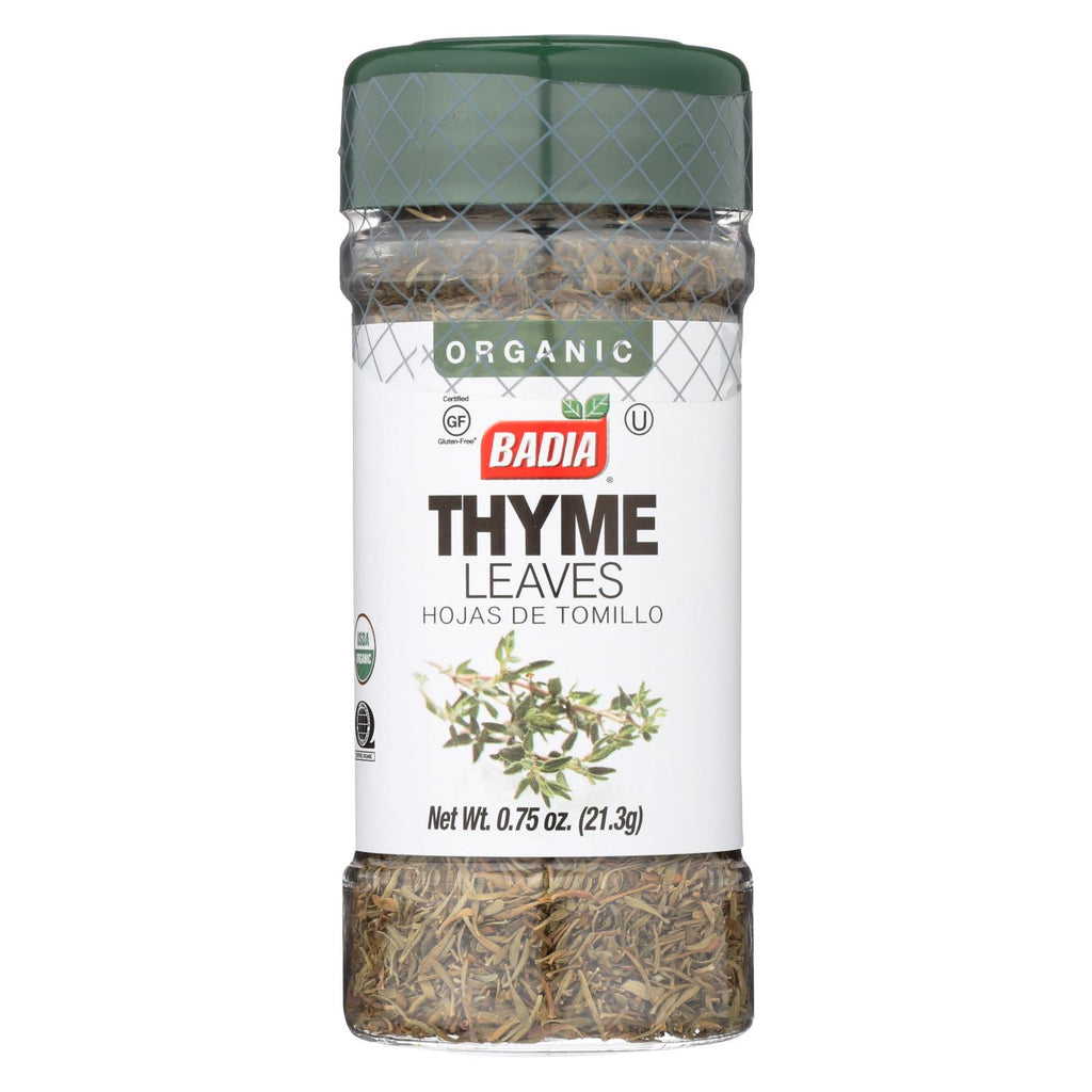 Badia Spices - Thyme Leaves - Case Of 12-.75 Oz.