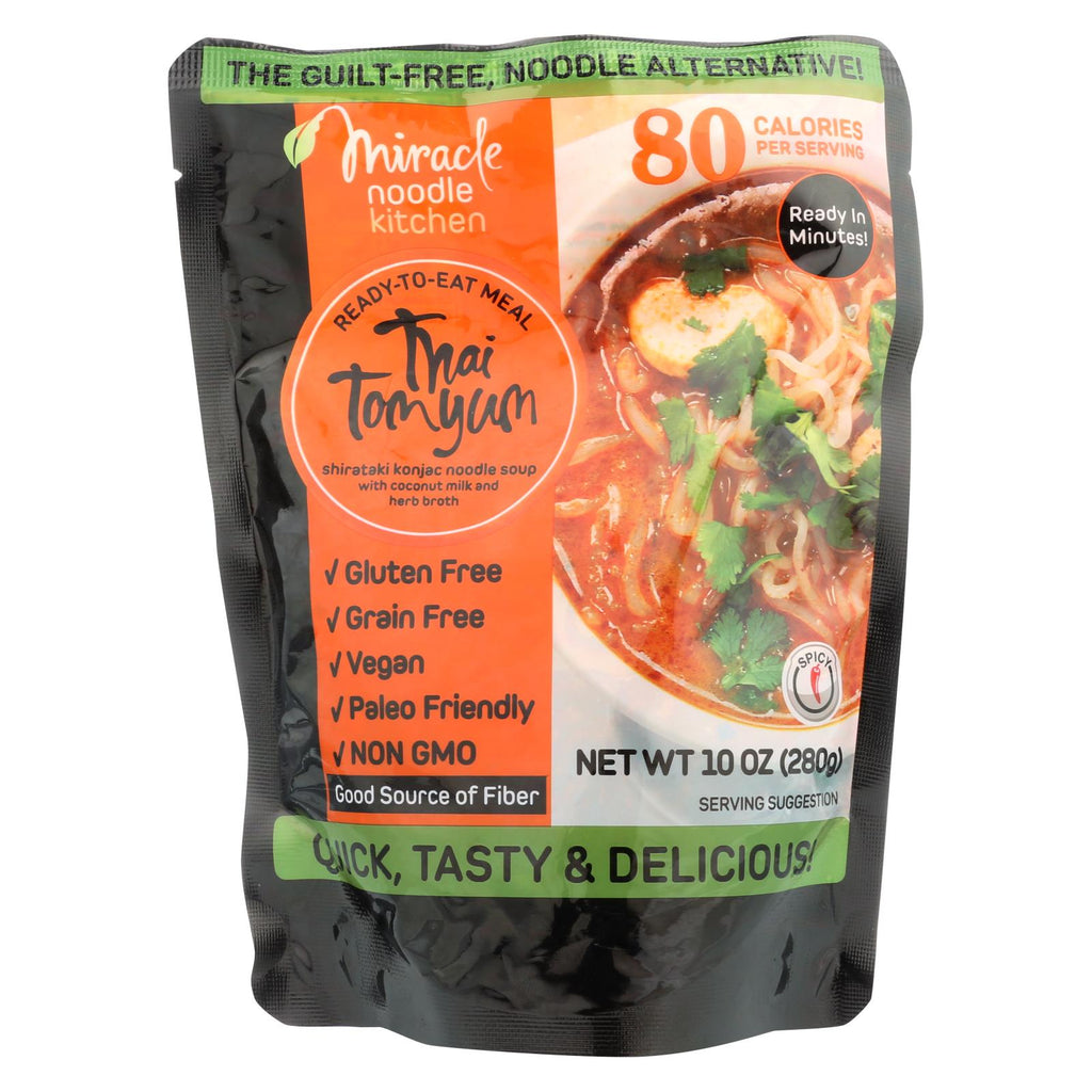 Miracle Noodle Ready To Eat Meal - Thai Tom Yum - Case Of 6 - 10 Oz