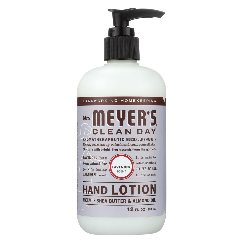 Mrs. Meyer's Clean Day - Hand Lotion - Lavender - Case Of 6 - 12 Fl Oz