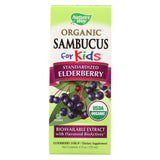 Nature's Way - Organic Sambucus For Kids - Elderberry Syrup - 4 Fl Oz