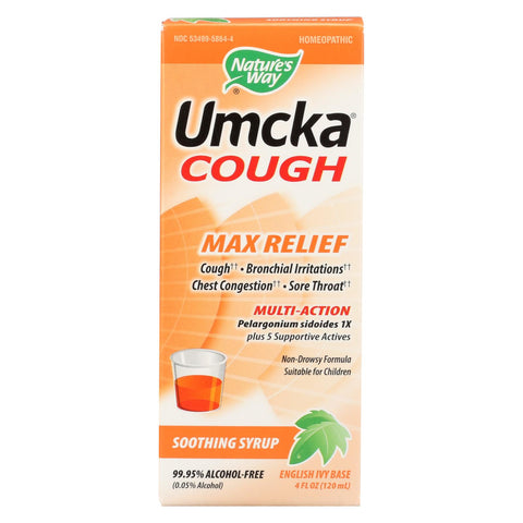 Nature's Way - Umcka Syrup - Cough Max - 4 Oz