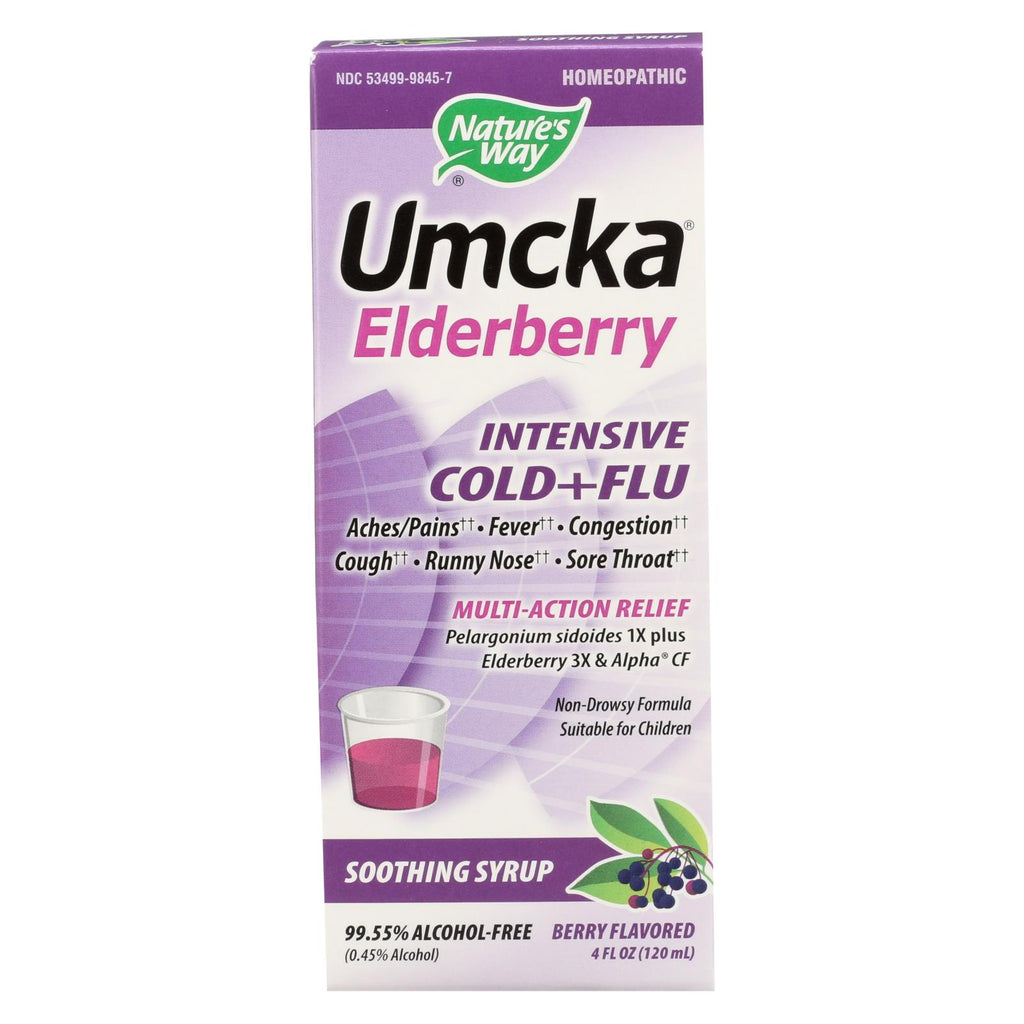 Nature's Way - Umcka Cold - Flu - Intensive - 4 Oz