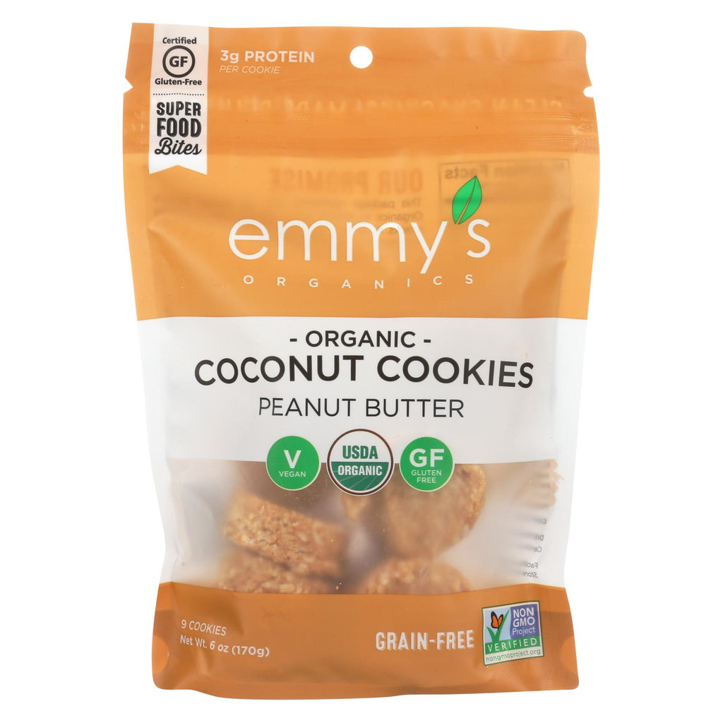 Emmy's Organics  Organic Coconut - Case Of 8 - 6 Oz.