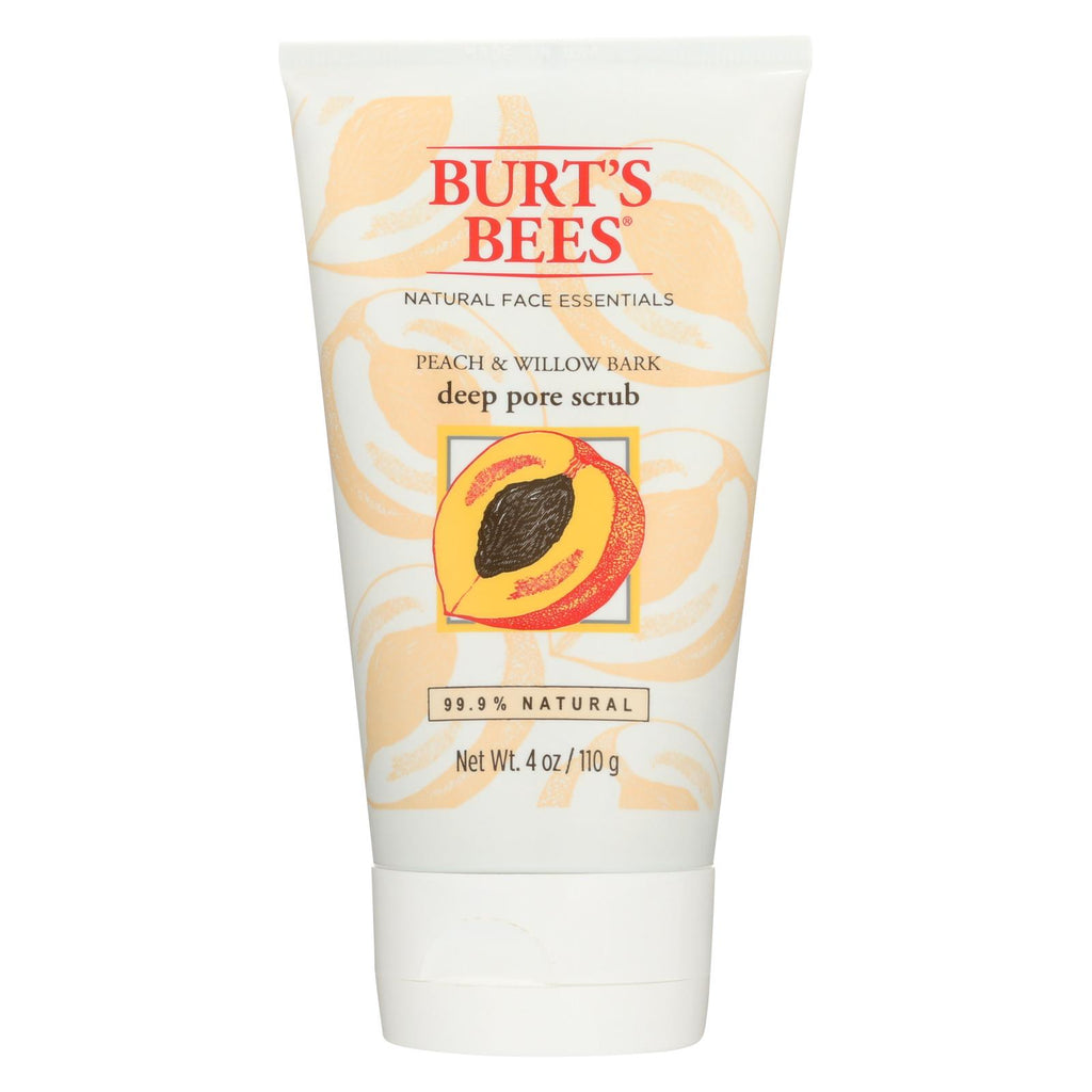 Burts Bees - Scrub - Pore - Peach & Willow Bark - 4 Oz