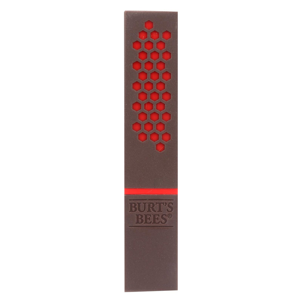 Burts Bees - Lipstick - Scarlet Soaked - # - Case Of 2 - 0.12 Oz