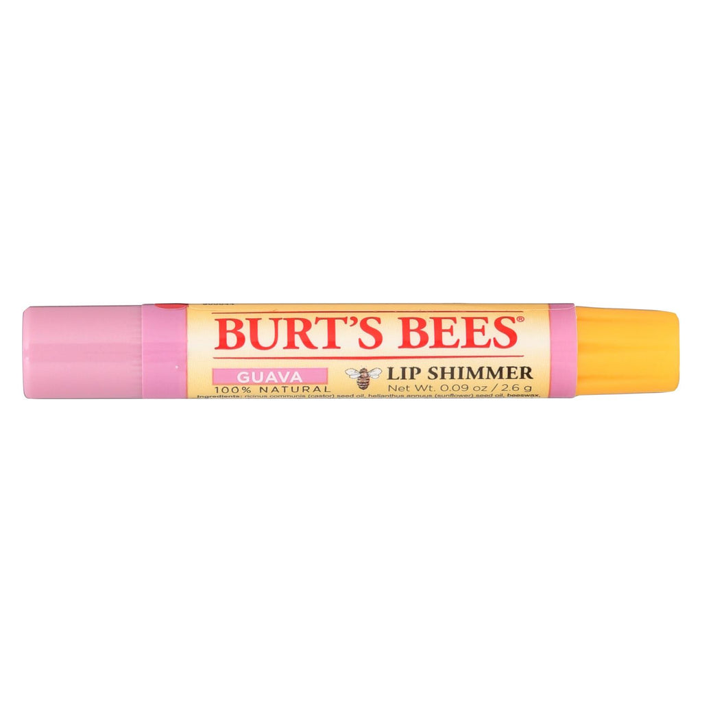 Burts Bees - Lip Shimmer - Guava - Case Of 4 - 0.09 Oz