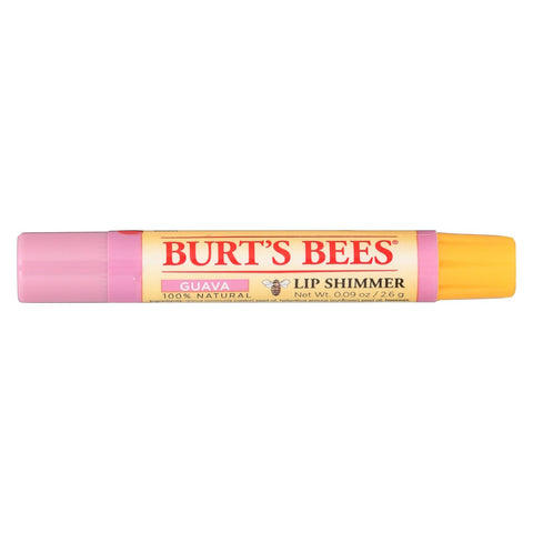 Burts Bees - Lip Shimmer - Guava - Case Of 4 - 0.09 Oz