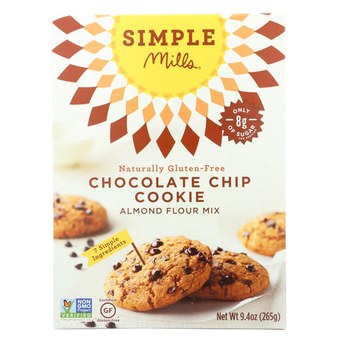 Simple Mills Almond Flour Chocolate Chip Cookie Mix - Case Of 6 - 8.4 Oz.