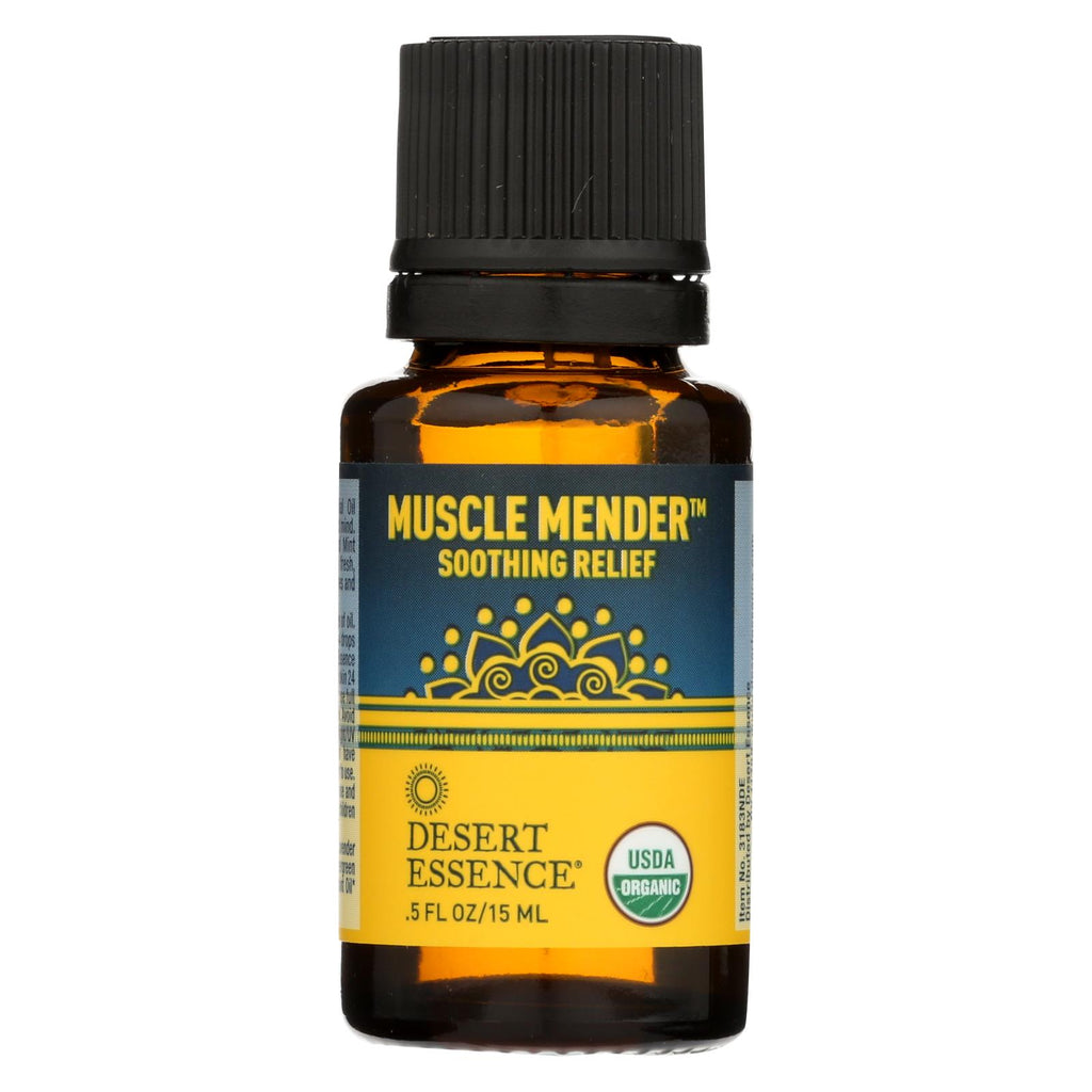 Desert Essence - Essential Oil - Muscle Mender - Case Of 1 - .5 Fl Oz.