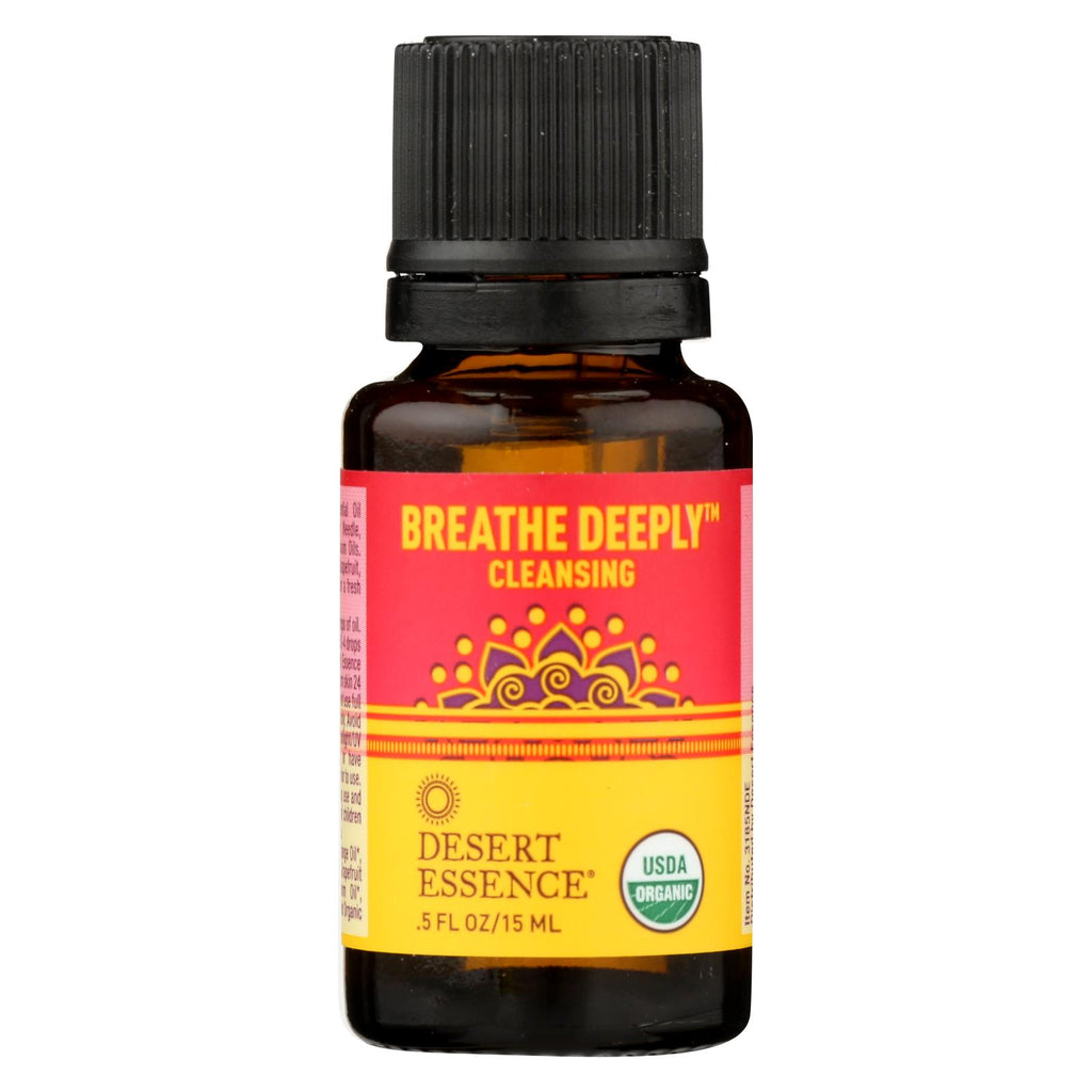 Desert Essence - Essential Oil - Breathe Deeply - Case Of 1 - .5 Fl Oz.