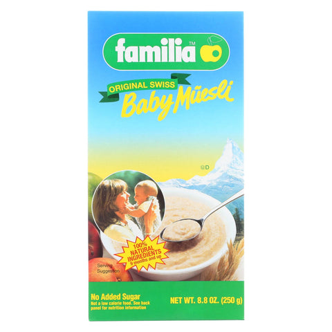 Familia Baby Muesli - Original Swiss - Case Of 6 - 8.8 Oz