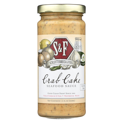 Schlotterbeck And Foss Sauce - Crab Cake - Case Of 6 - 7.5 Fl Oz