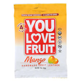 You Love Fruit - Organic Fruit Leather - Mango - Case Of 12 - 1 Oz.