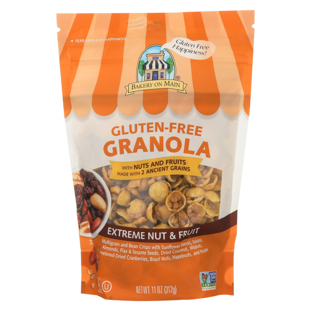 Bakery On Main On Main Gluten Free Granola Extreme - Fruit And Nut - Case Of 6 - 12 Oz.