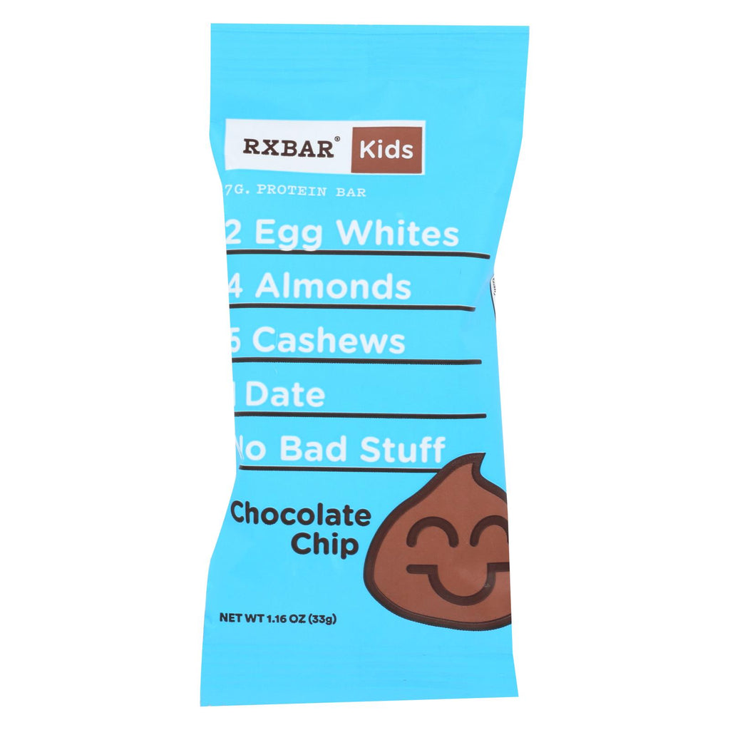 Rxbar - Kids Protein Bar - Chocolate Chip - Case Of 16 - 1.16 Oz.