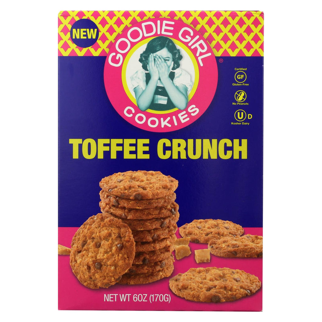 Goodie Girl Cookies Cookies - Toffee Chaos - Case Of 6 - 6 Oz