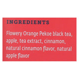 Zest Tea - Black Tea - Cinnamon Apple - Case Of 6 - 1.32 Oz.