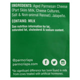 Kitchen Table Bakers Parm Crisps - Jalapeno Parmesan - Case Of 12 - 1.75 Oz.