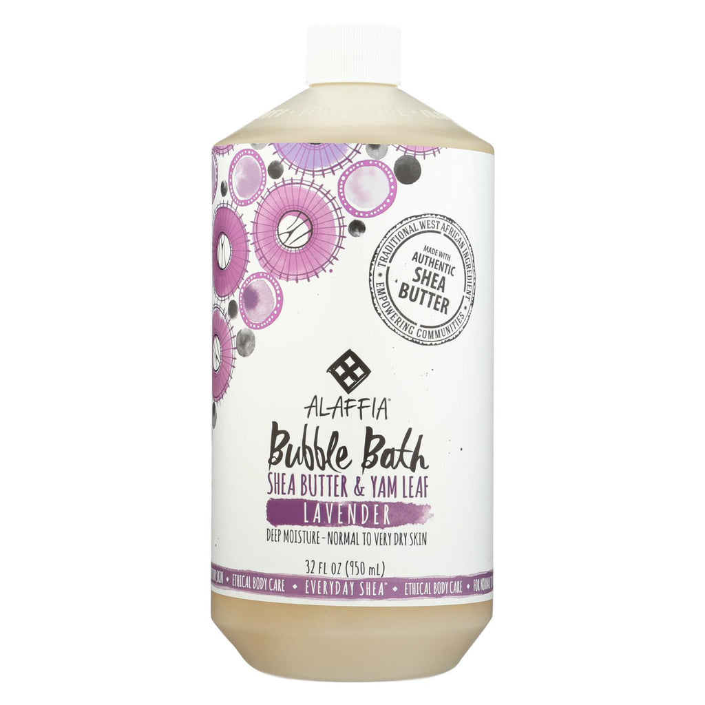 Alaffia - Everyday Bubble Bath - Lavender - 32 Fl Oz.