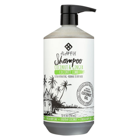 Alaffia - Everyday Shampoo - Coconut Lime - 32 Fl Oz.