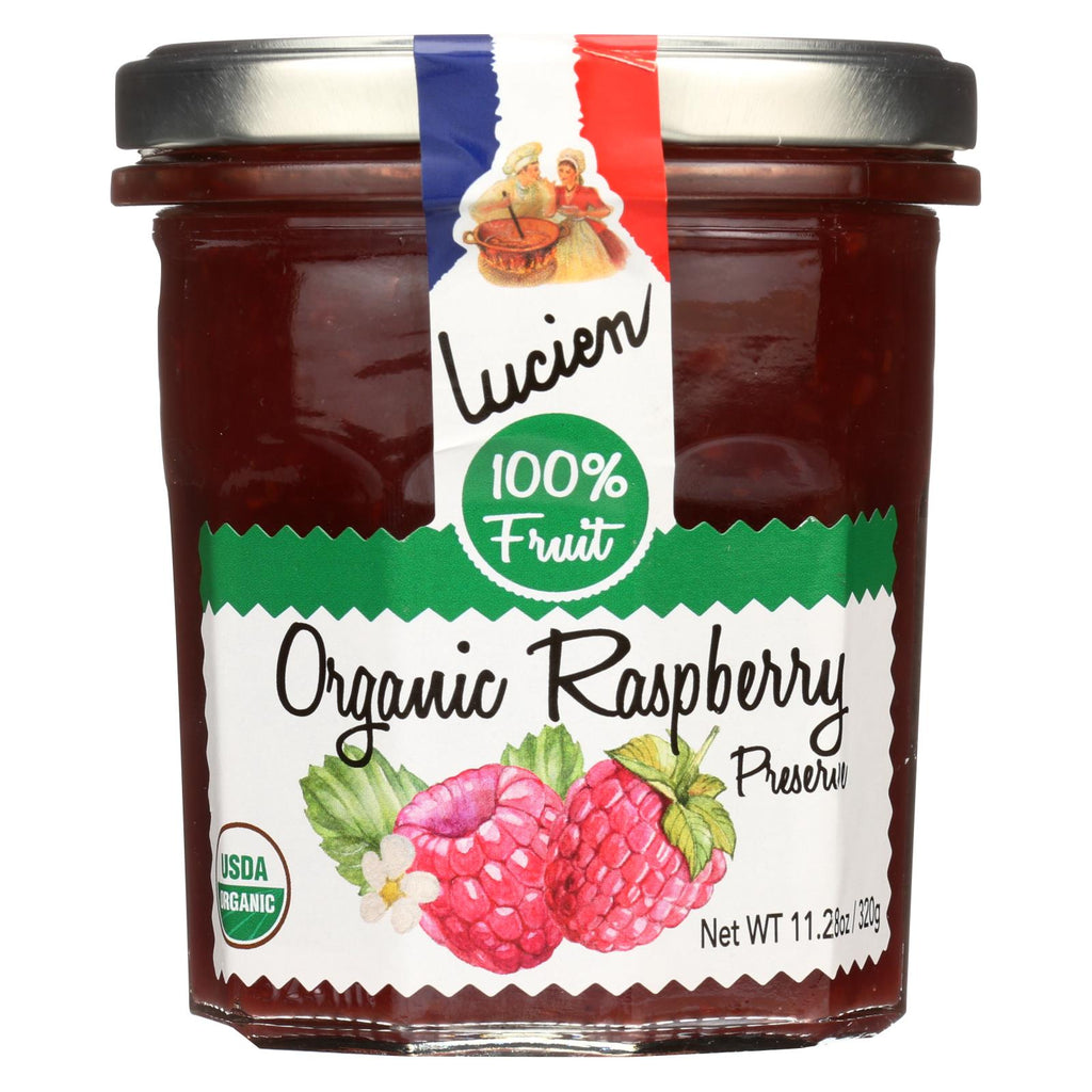 Lucien Georgelin Fruit Spread - Organic - Raspberry - Case Of 6 - 11.28 Oz