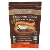 Spectrum Essentials Organic Decadent Blend - Chia And Flax Seed With Coconut And Cocoa - 12 Oz