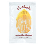 Justin's Nut Butter Squeeze Pack - Peanut Butter - Honey - Case Of 10 - 1.15 Oz.