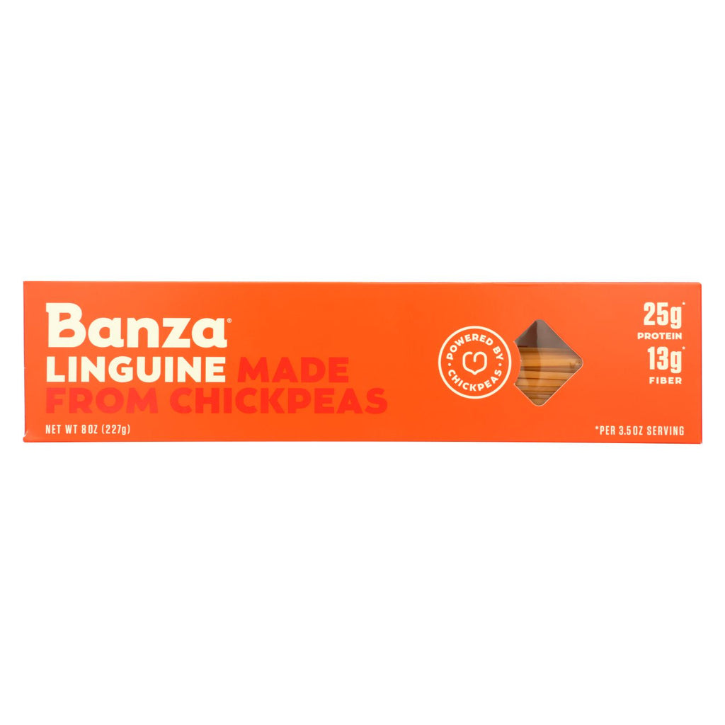 Banza - Chickpea Pasta - Linguine - Case Of 12 - 8 Oz.