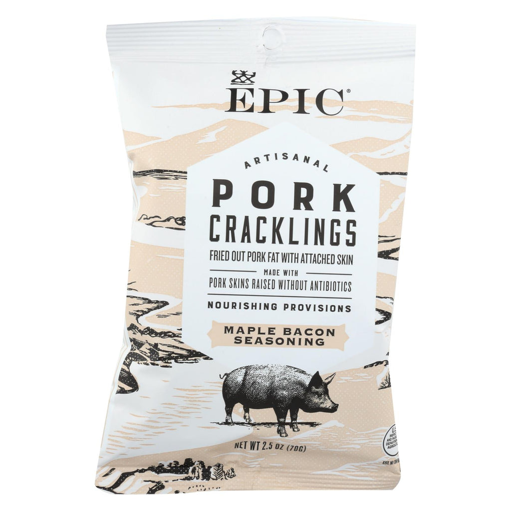 Epic - Pork Crackling - Maple Bacon Seasoning - Case Of 12 - 2.5 Oz