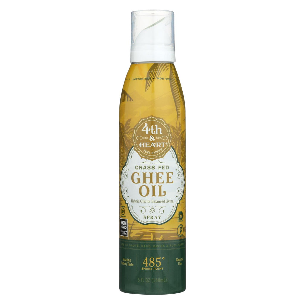 4th And Heart - Ghee Oil - Spray - Case Of 6 - 5 Fl Oz