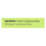 Spicely Organics - Organic Cardamom Pods - Black - Case Of 6 - 0.2 Oz.