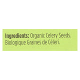 Spicely Organics - Organic Celery Seeds - Case Of 6 - 0.35 Oz.