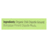 Spicely Organics - Organic Chipotle Chili - Ground - Case Of 6 - 0.45 Oz.