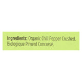 Spicely Organics - Organic Chili Pepper - Crushed - Case Of 6 - 0.3 Oz.