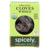 Spicely Organics - Organic Cloves - Whole - Case Of 6 - 0.15 Oz.