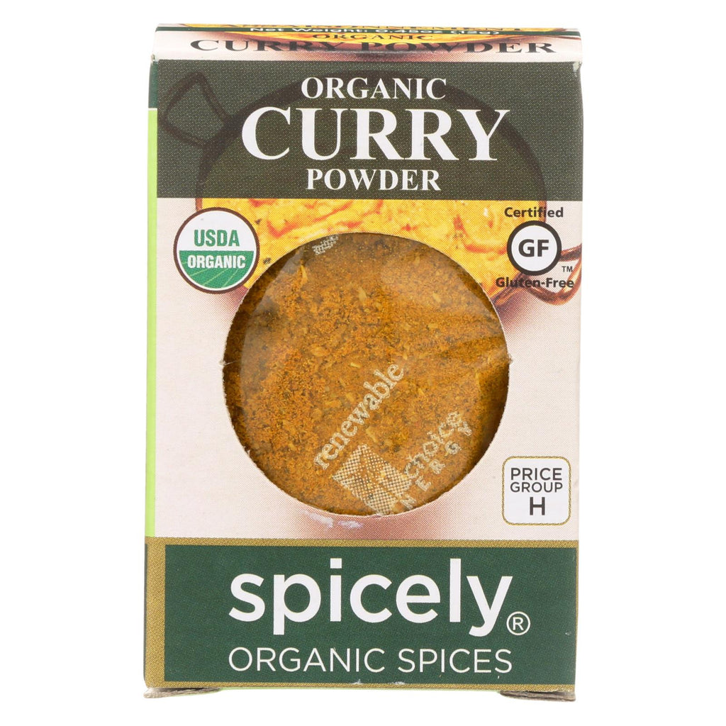 Spicely Organics - Organic Curry Powder - Case Of 6 - 0.45 Oz.